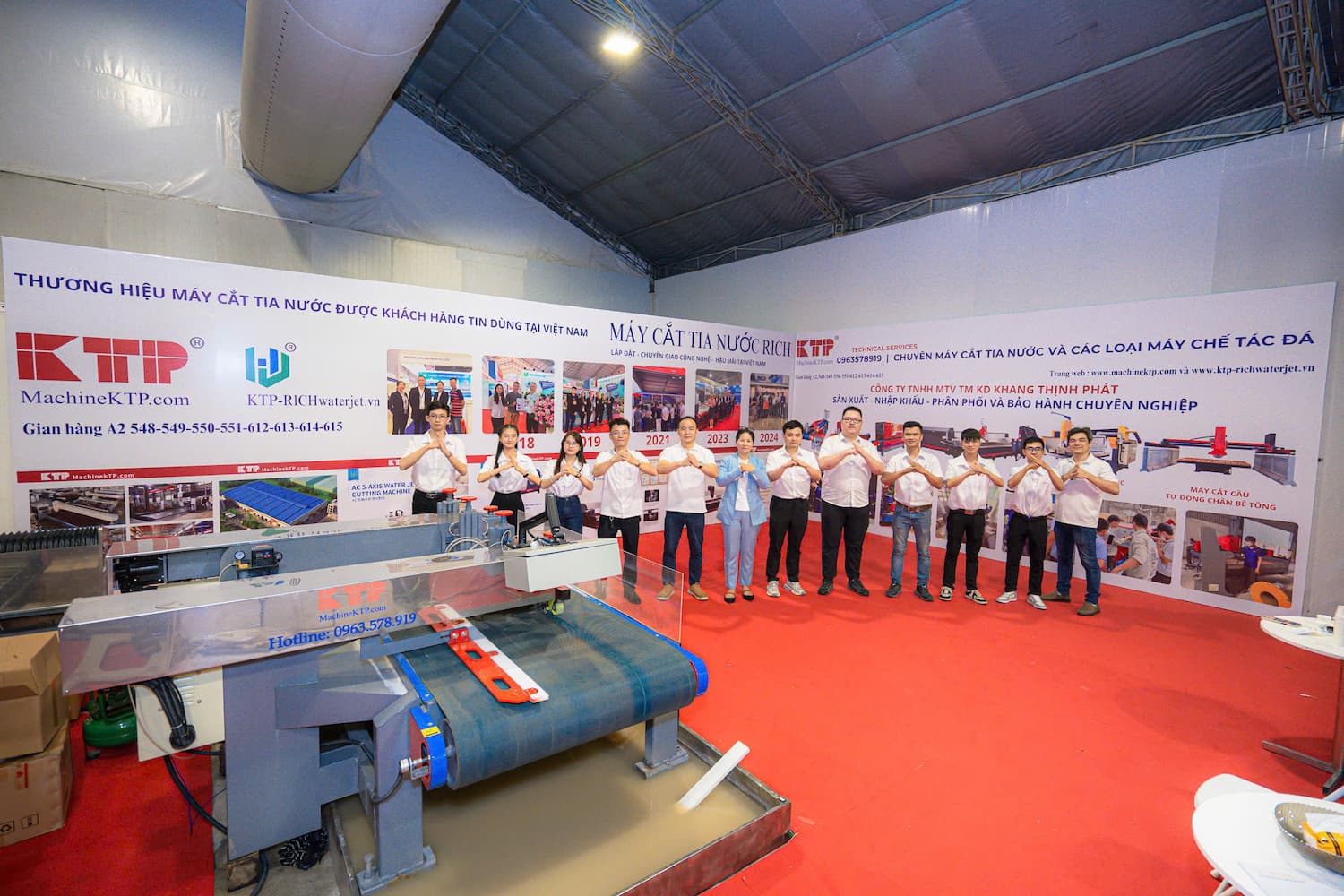 KTP Tham gia triển lãm Vietbuild