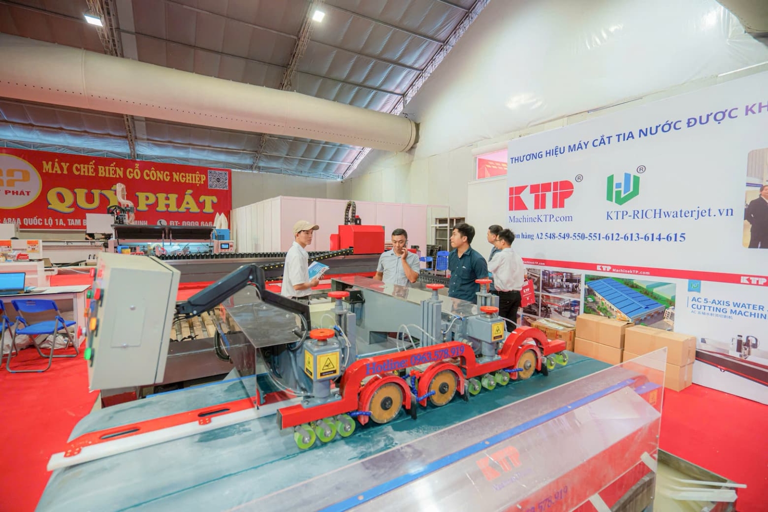 KTP Tham gia triển lãm Vietbuild