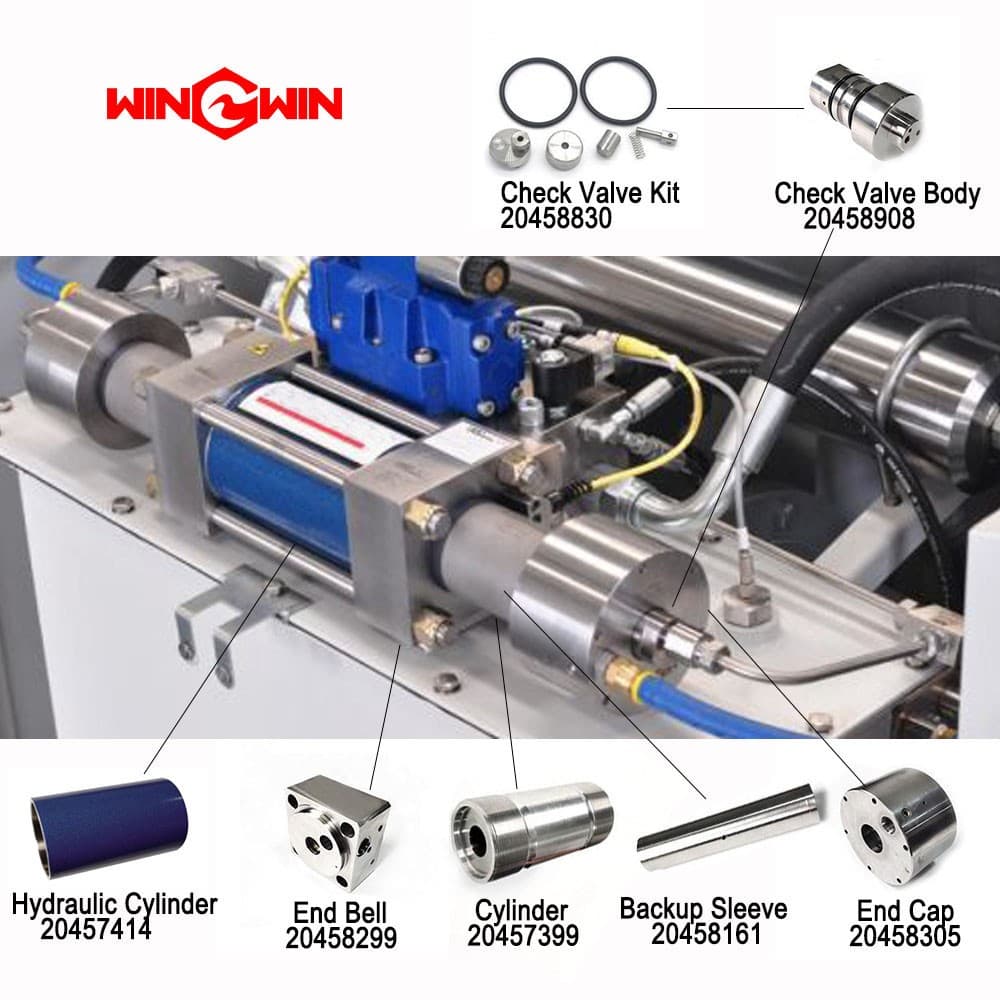 Bộ lọc hộp mực 222 Kiểu nắp phẳng Bộ phận máy phun nước 400023-1-1S